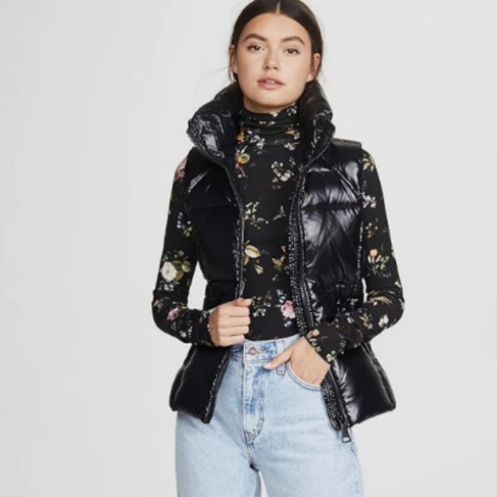 SAM. Freedom Glossy Down Puffer Vest MSRP$355 Luxury + High-Performance